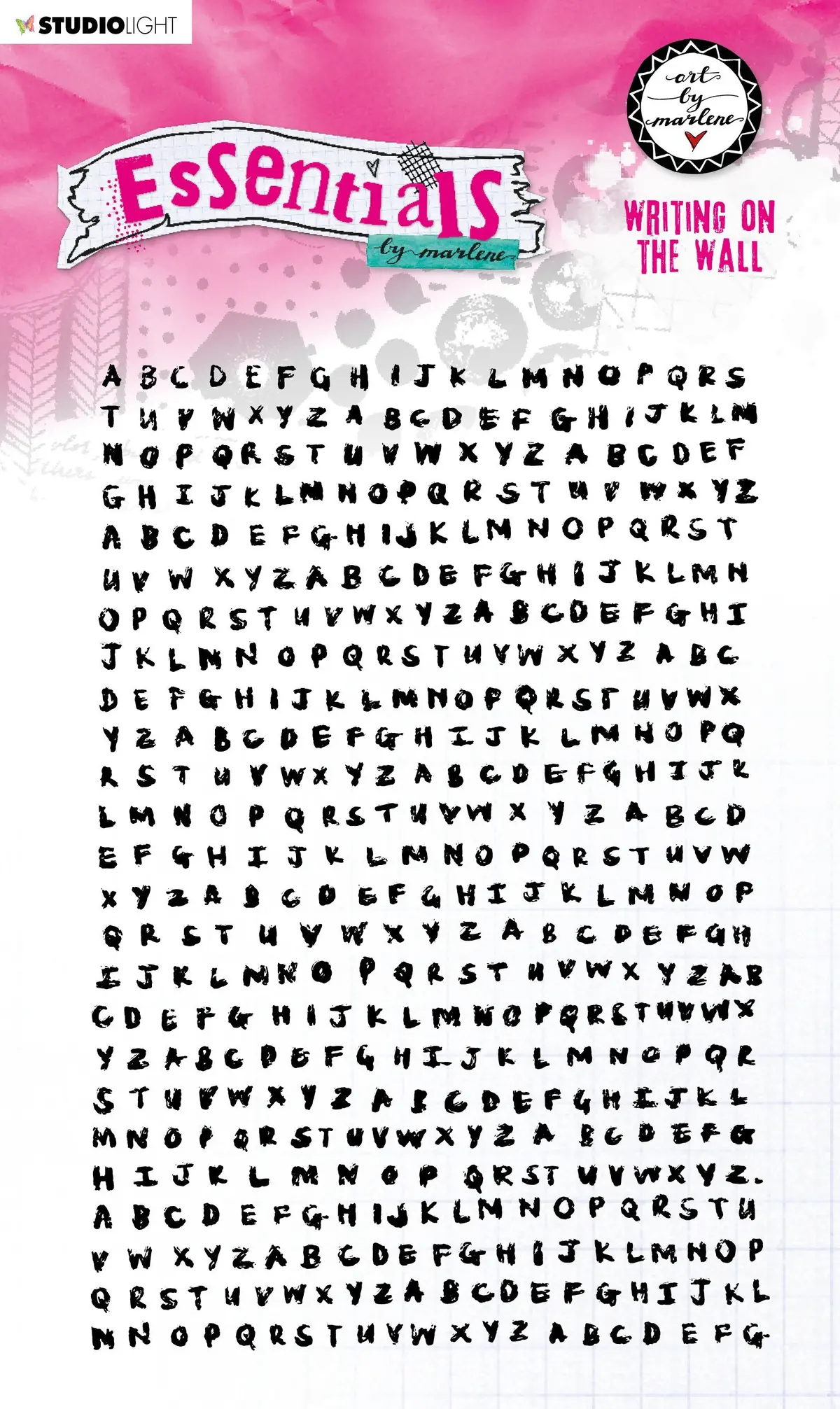 Abm Clear Stamp Writing On The Wall Essentials 105X148mm Nr.76 1