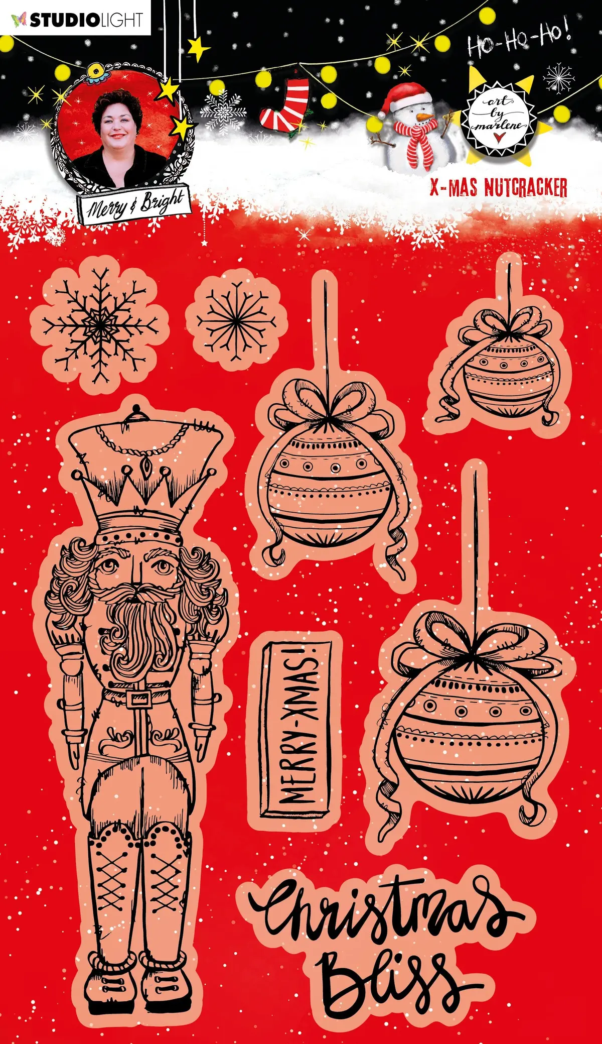 Abm Clear Stamp Christmas Nutcracker Essentials 148X210x1mm 1 Pc Nr.81 1