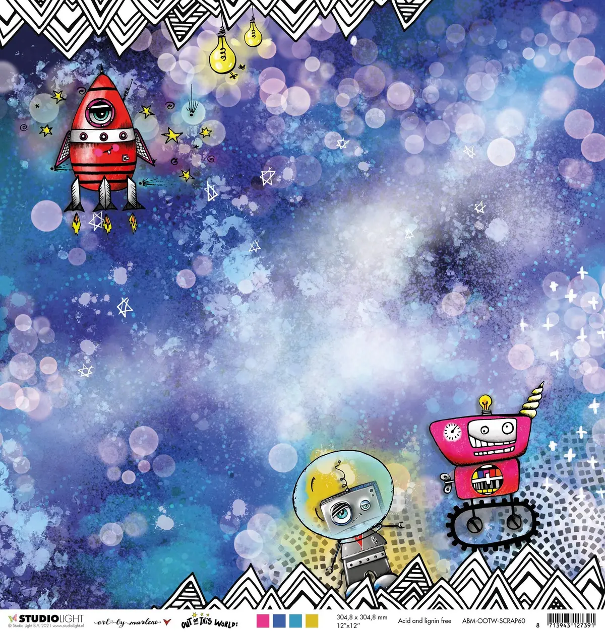 Abm Scrap Out Of This World 304X304mm Nr.60 1