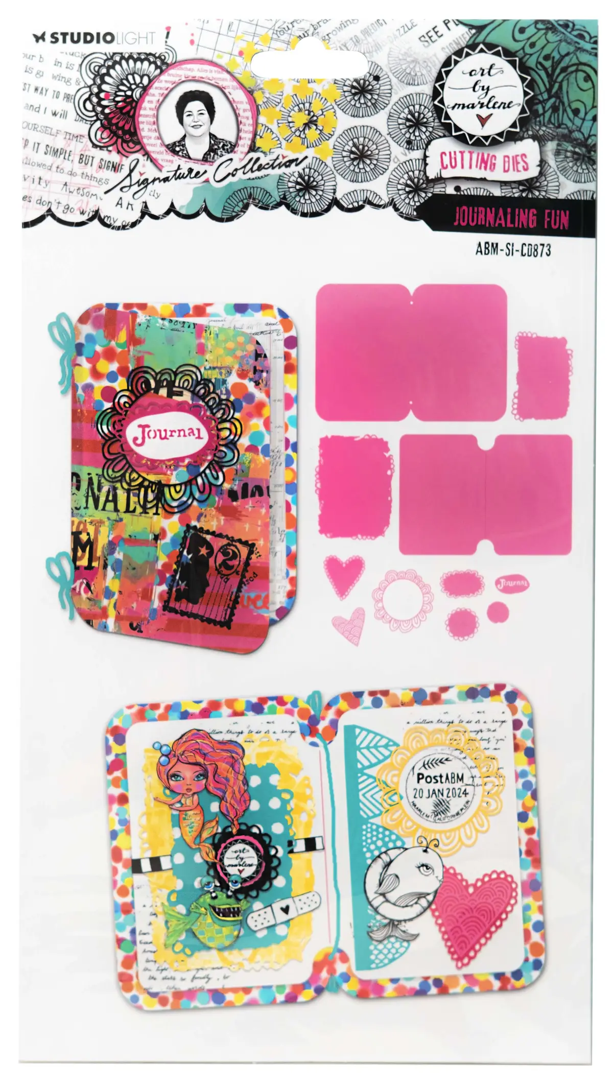 Abm Cutting Dies Journal Die Signature Collection 11 Pc 1