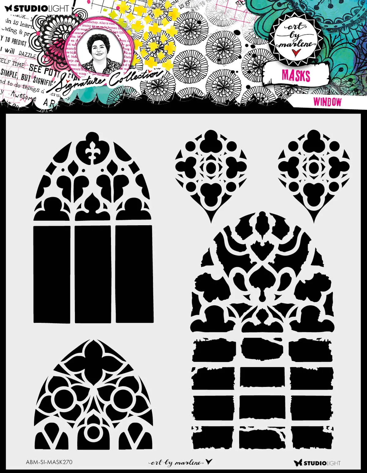 Abm Mask Window Signature Collection 1 Pc 1