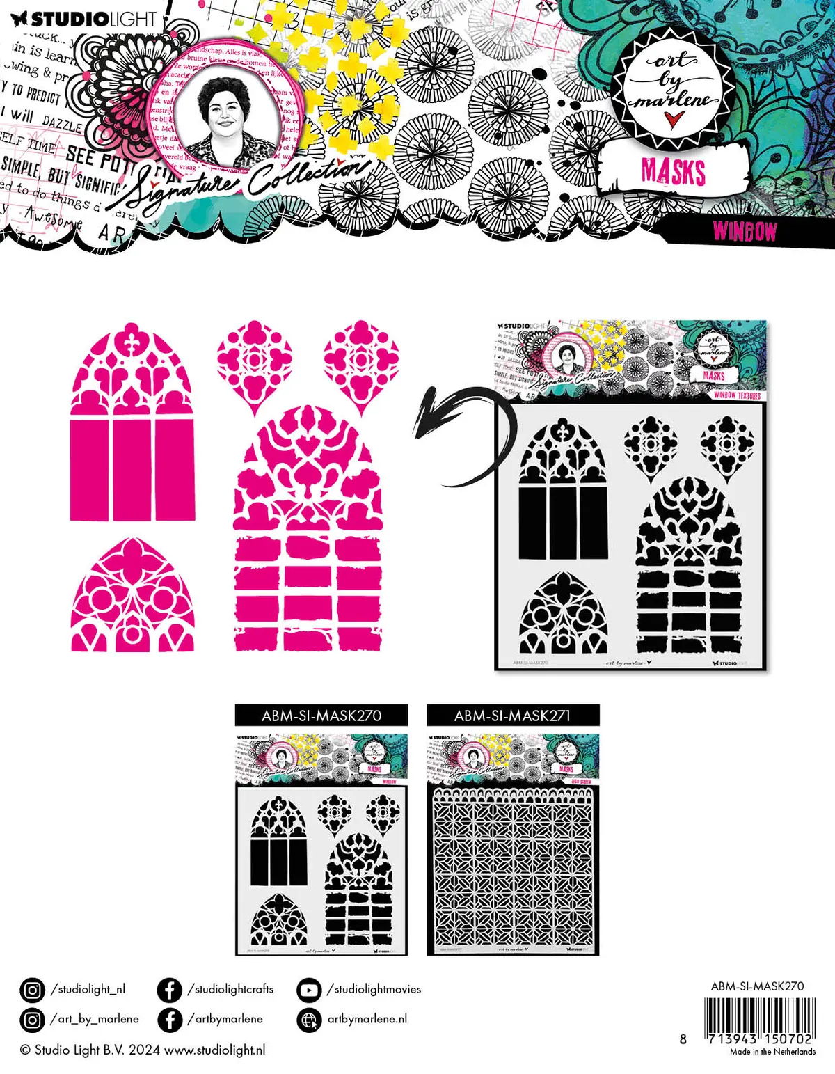 Abm Mask Window Signature Collection 1 Pc 2