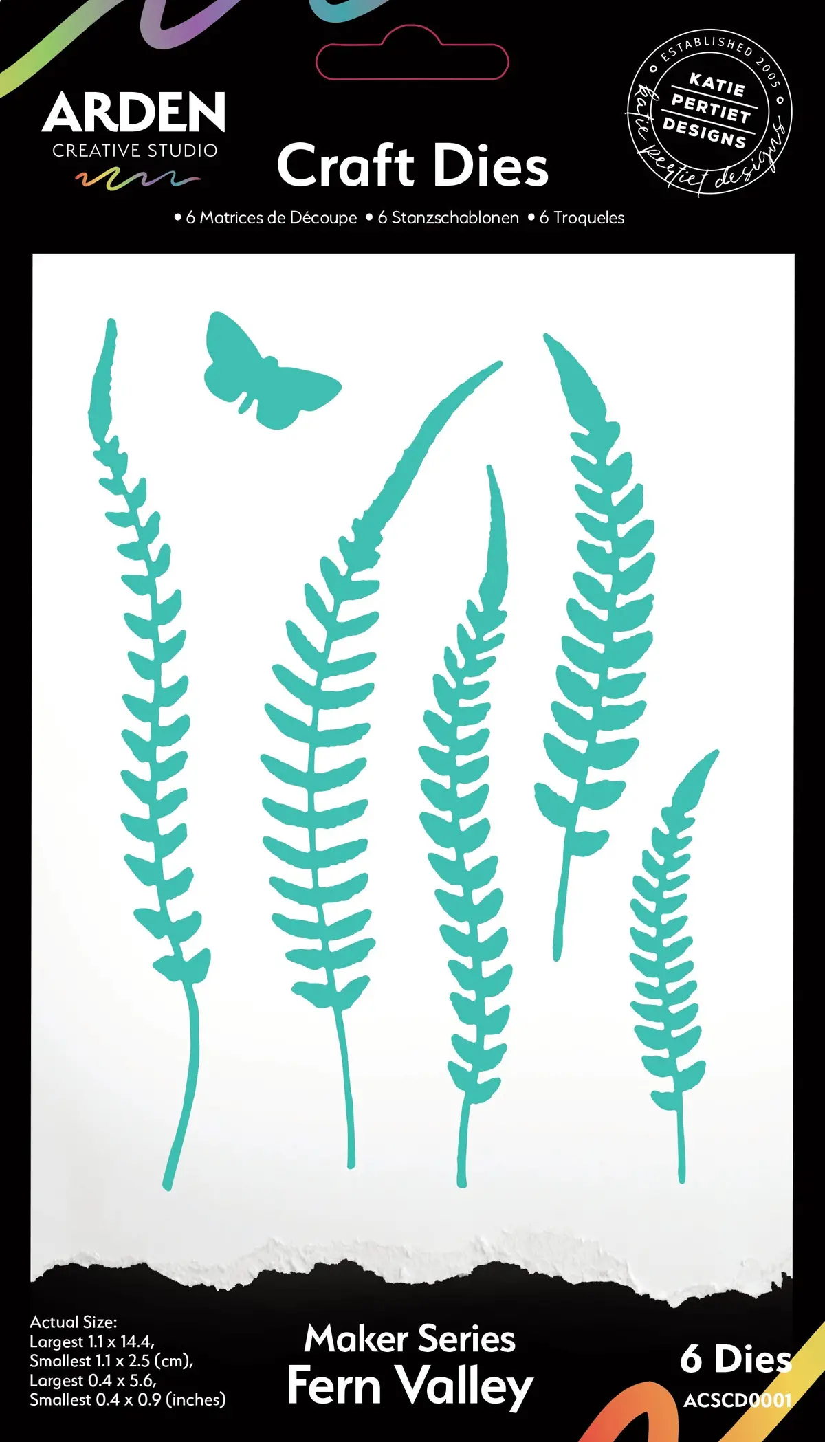 Arden Creative Studio Maker Series Fern Valley Craft Die Set 1