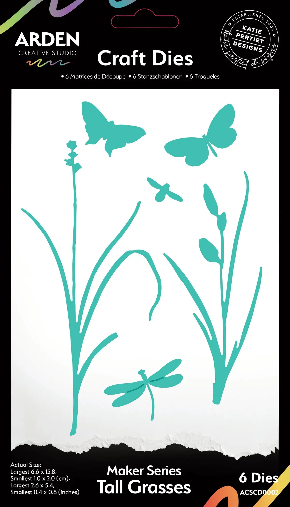 Arden Creative Studio Maker Series Tall Grasses Craft Die Set 1