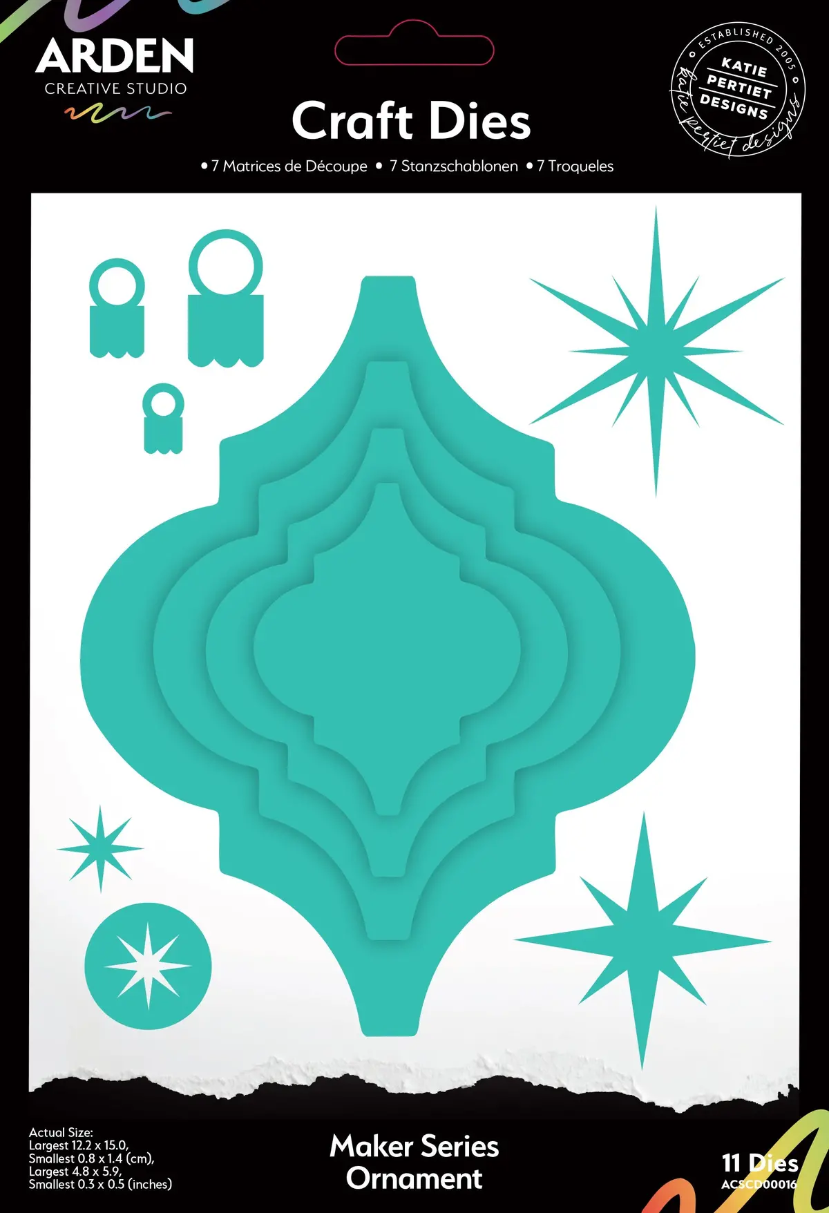 Arden Creative Studio Maker Series Ornament Craft Die Set 1