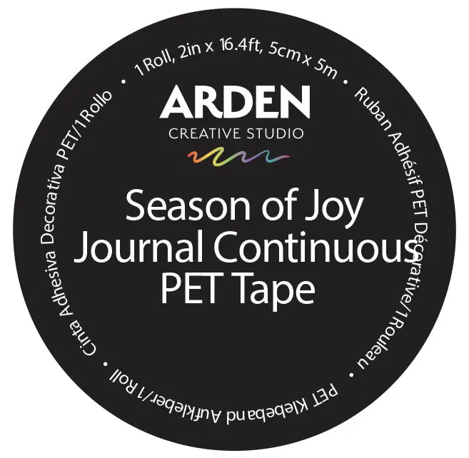 Arden Creative Studio Season Of Joy Journal Continuous Pet Tape 1