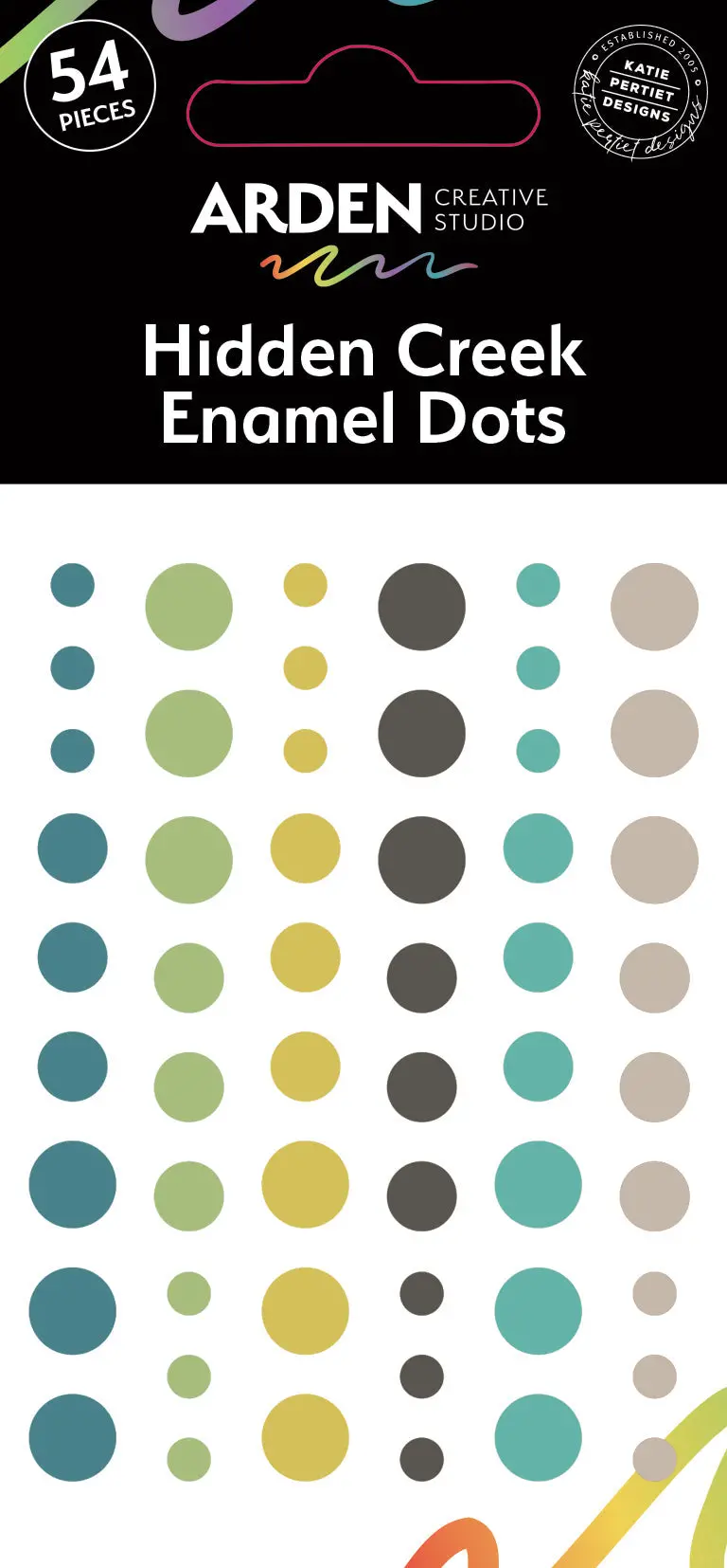 Arden Creative Studio Hidden Creek Enamel Dots 1