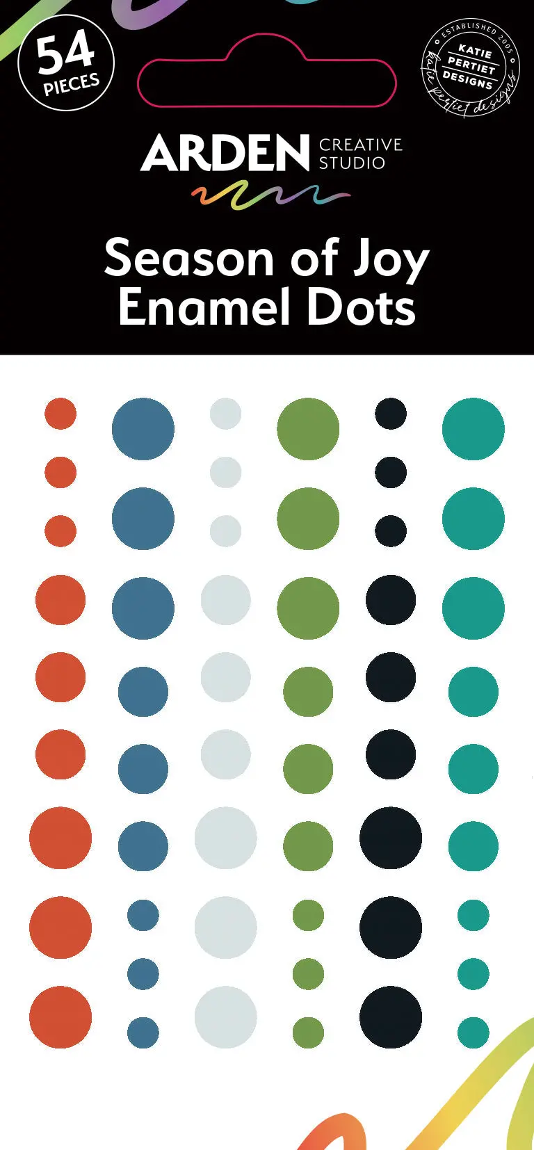 Arden Creative Studio Season Of Joy Enamel Dots 1
