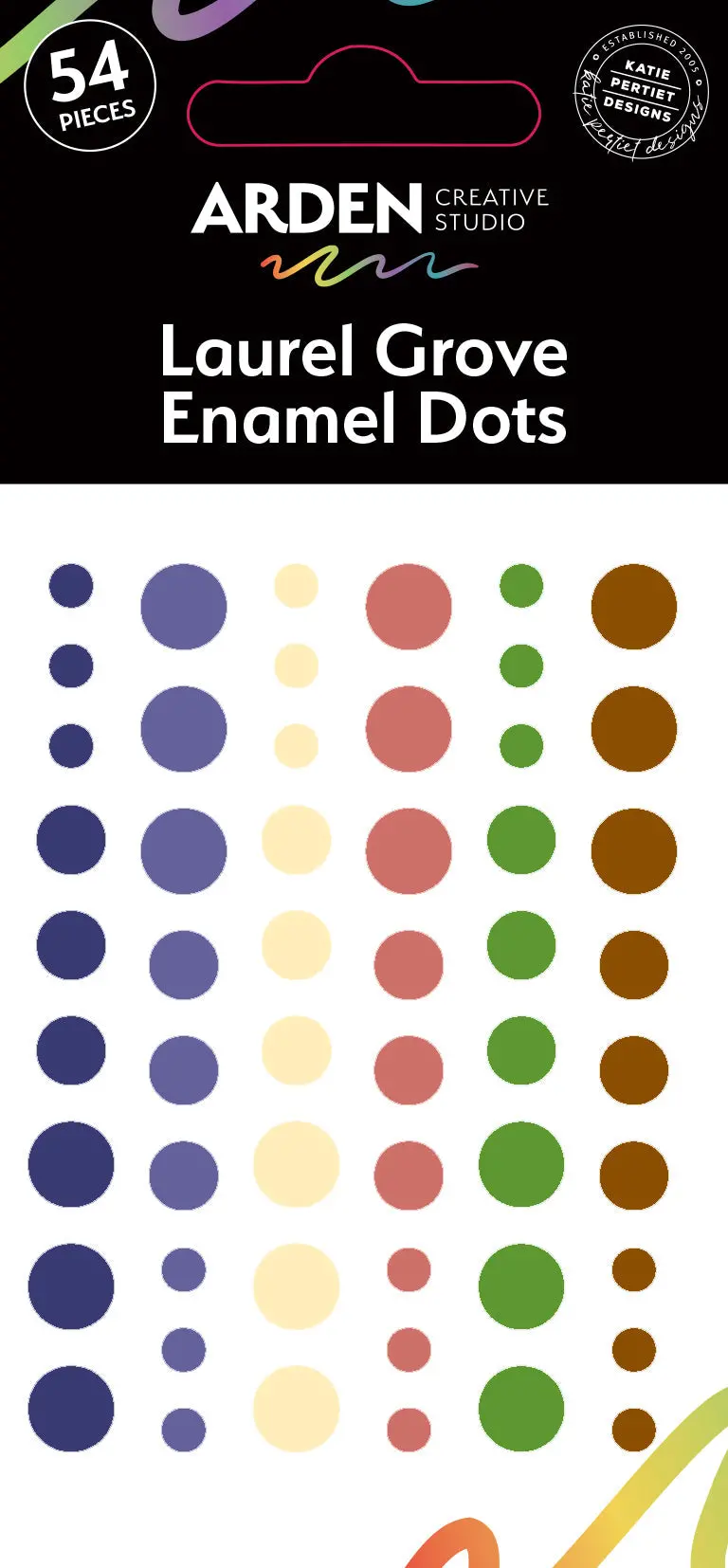 Arden Creative Studio Laurel Grove Enamel Dots 1