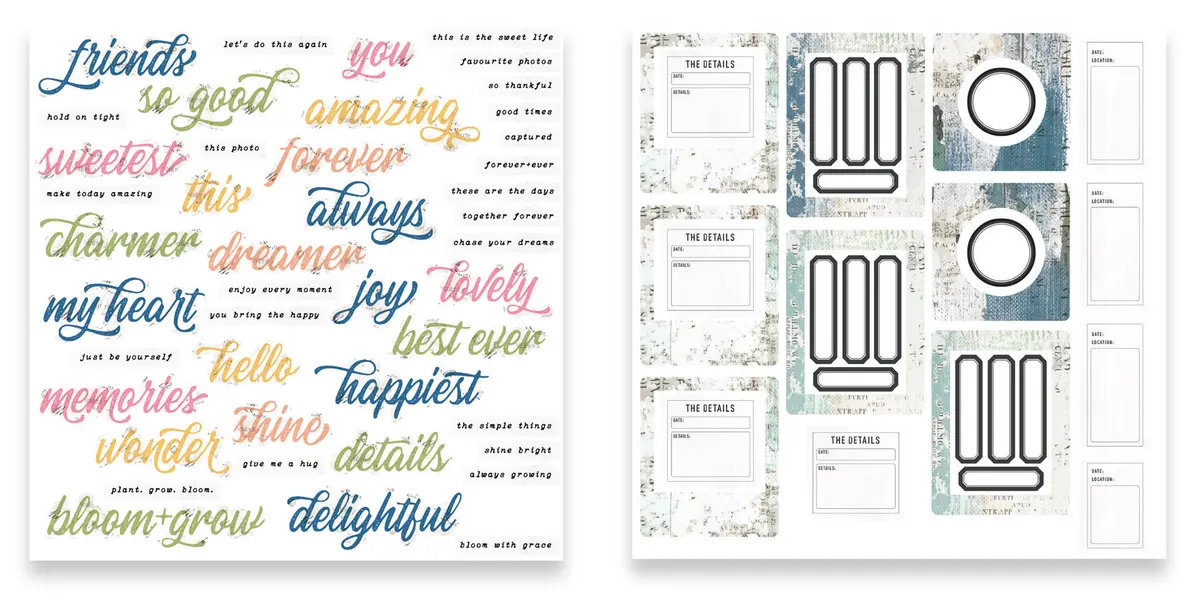 Arden Creative Studio Field Notes Page Makers Ephemera Pack 2
