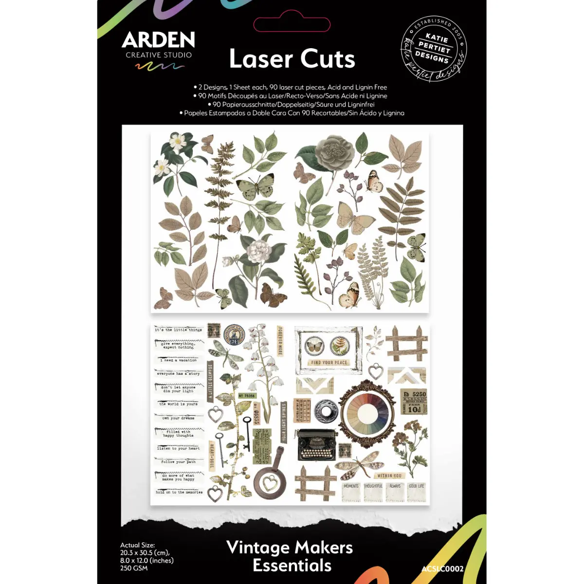 Arden Creative Studio Vintage Makers Laser Cuts 1