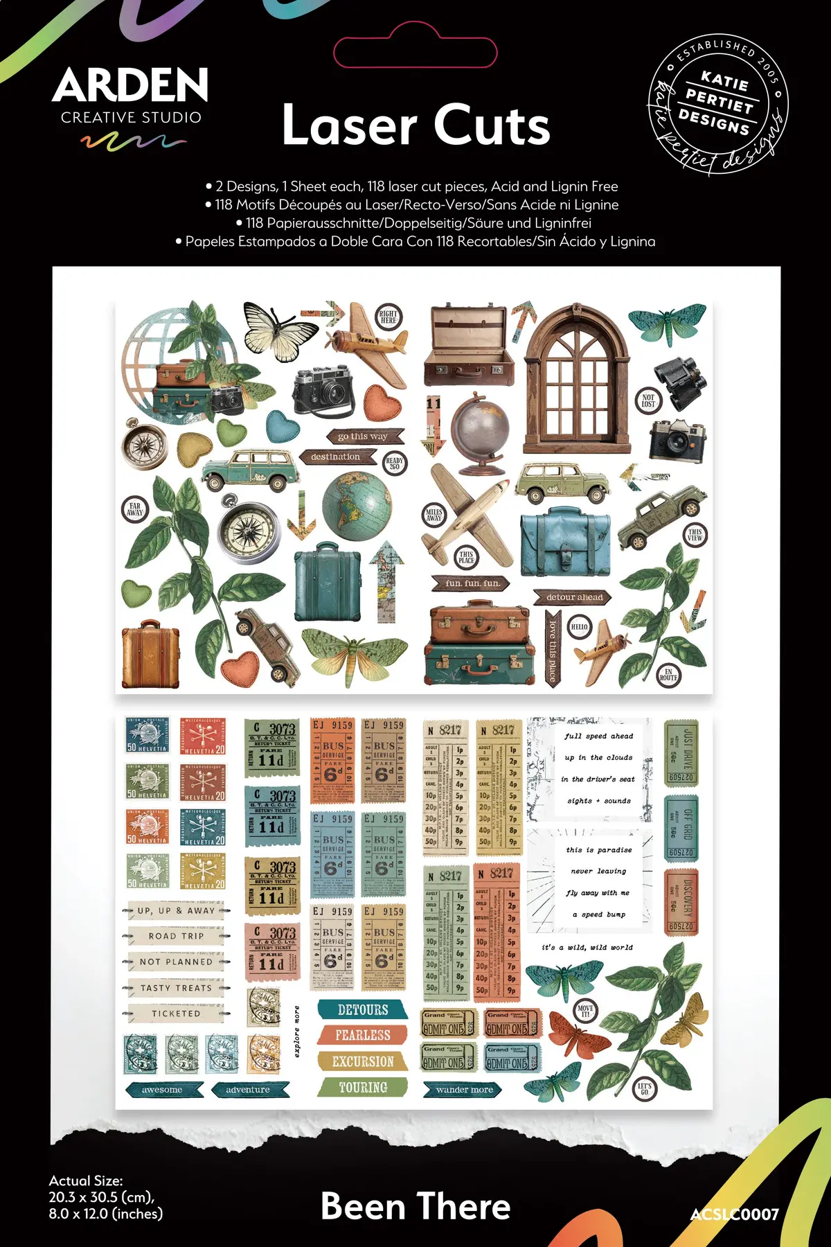 Arden Creative Studio Been There Laser Cuts 1