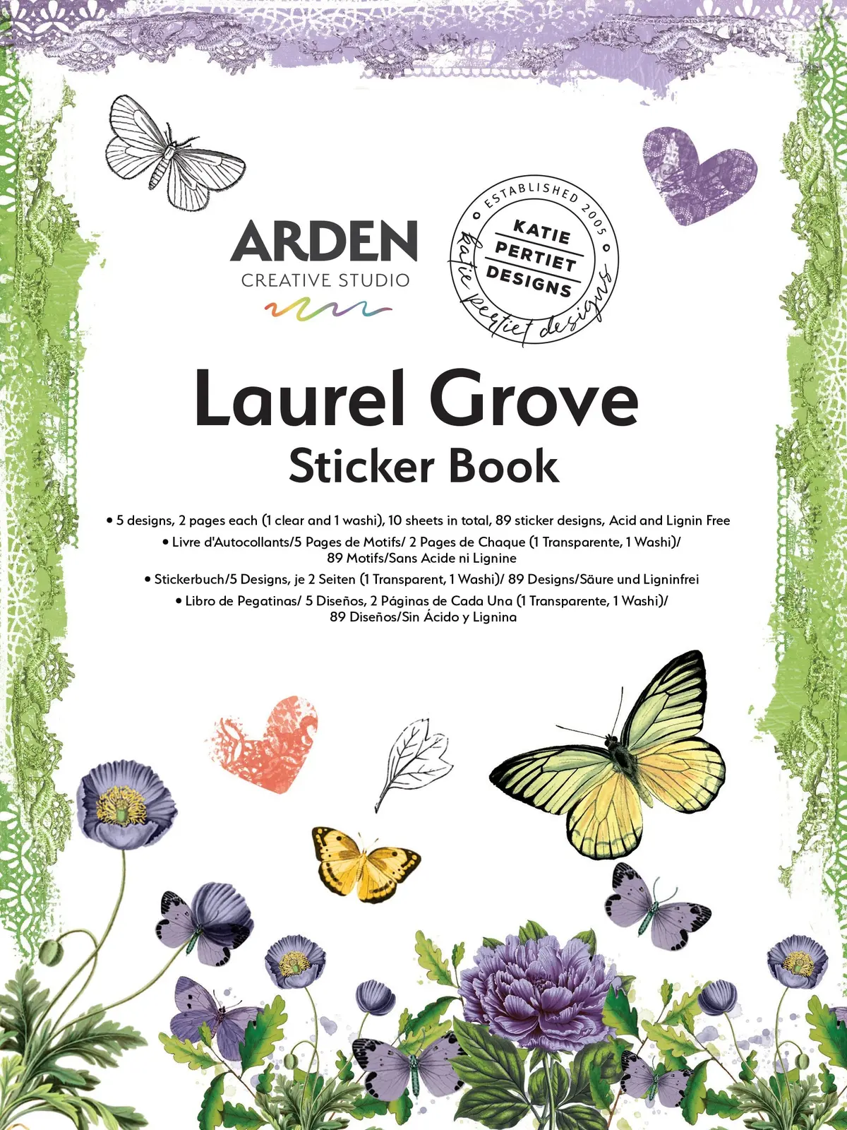 Arden Creative Studio Laurel Grove Sticker Book 1