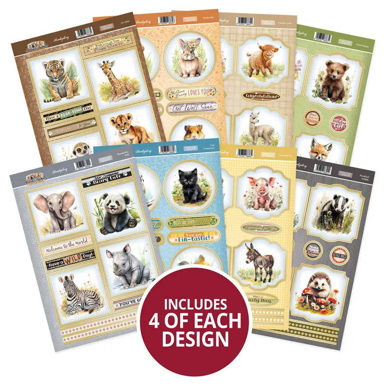Adorable Animals Luxury Card Toppers 1
