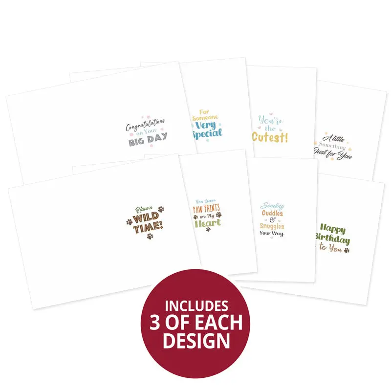 Adorable Animals Luxury Card Inserts 1