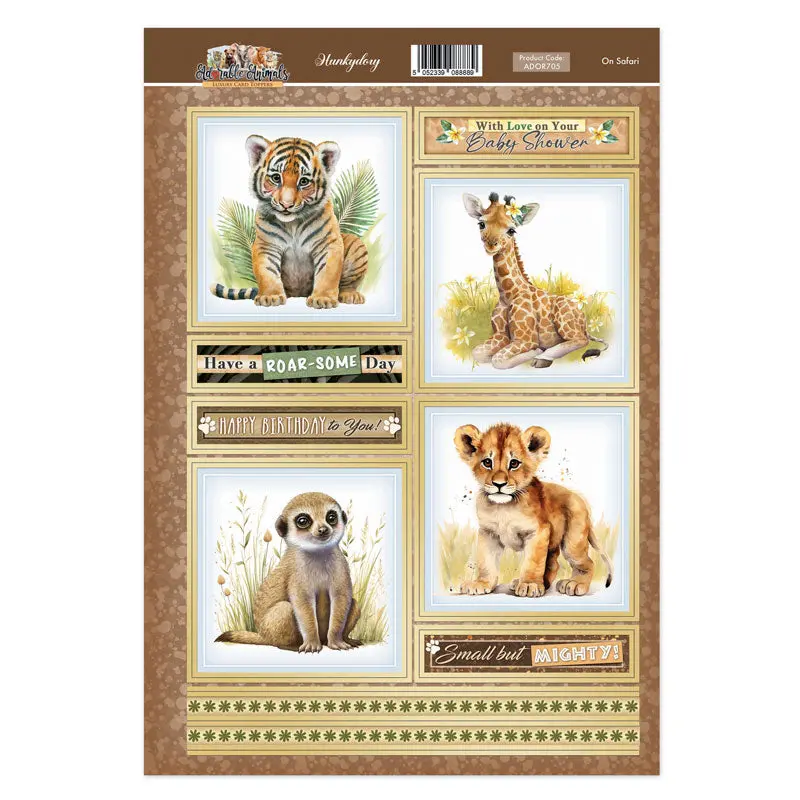 On Safari Topper Sheet 1