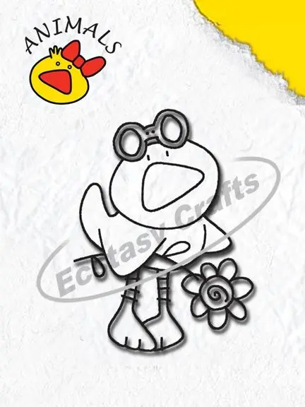 Clear Stamp - Animals Series - Duck Boy 1