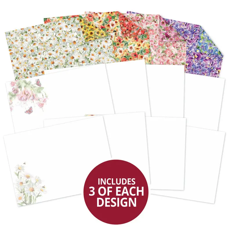 A Rainbow Of Flowers Inserts & Papers 1