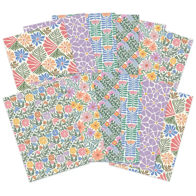 Adorable Scorable Designer Card Packs - Funky Florals 1