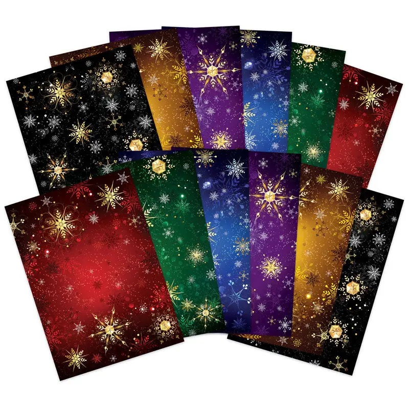 Adorable Scorable Designer Card Packs - Shimmering Snowflakes 1