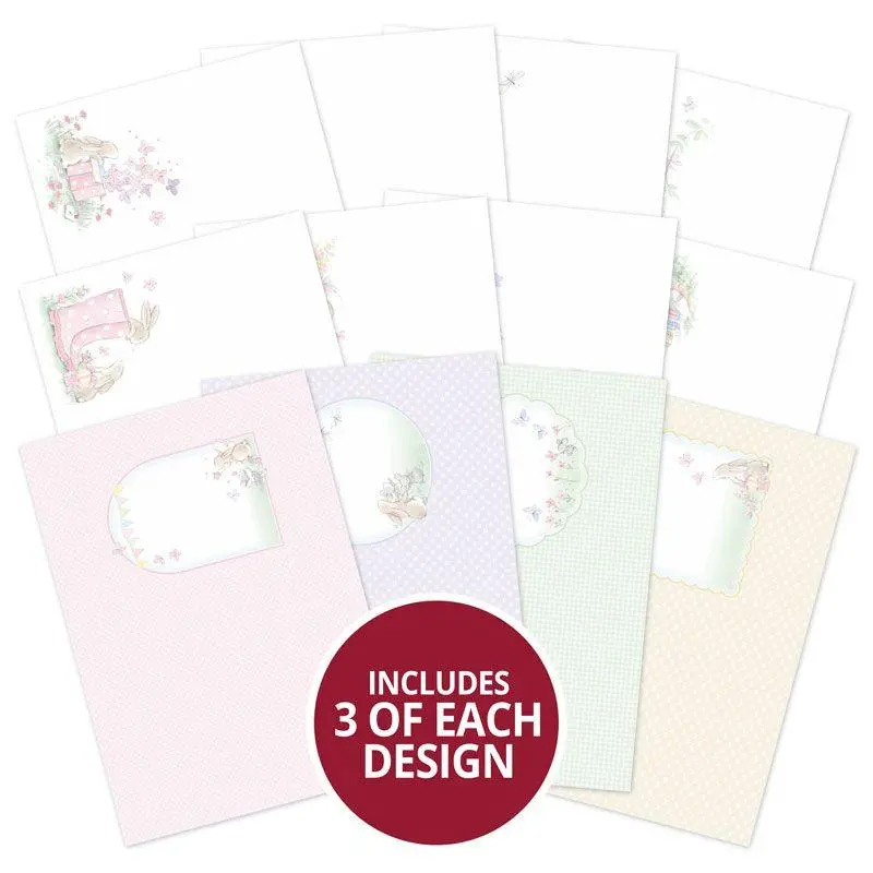 Acorn Wood - Bunny's Special Day Luxury Card Inserts 1