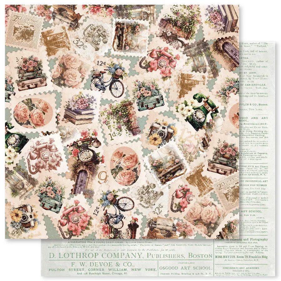 Afternoon In The Park C 12 X 12 Paper (12 Pc Bulk Pack) 34350 1