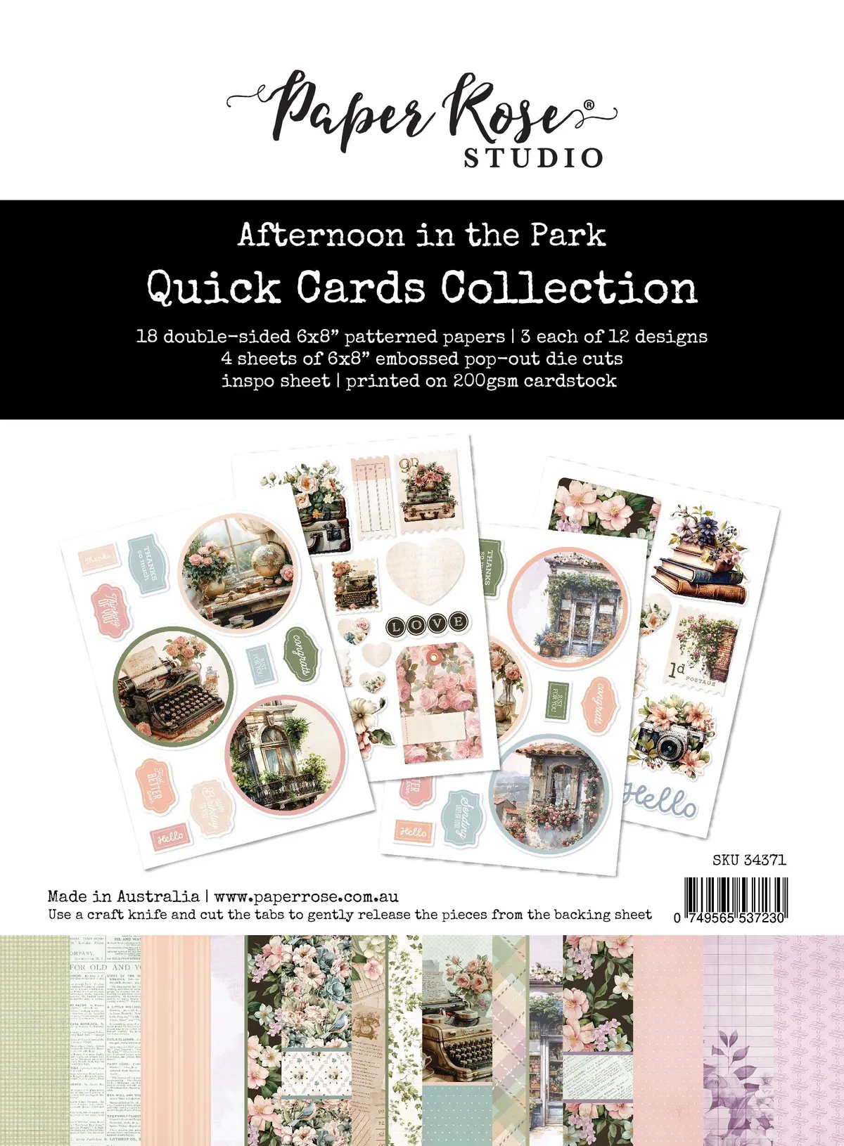 Afternoon In The Park Quick Card Collection 34371 1