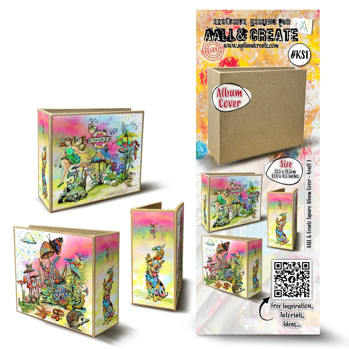 Aall And Create - Square Album Cover - Kraft 1