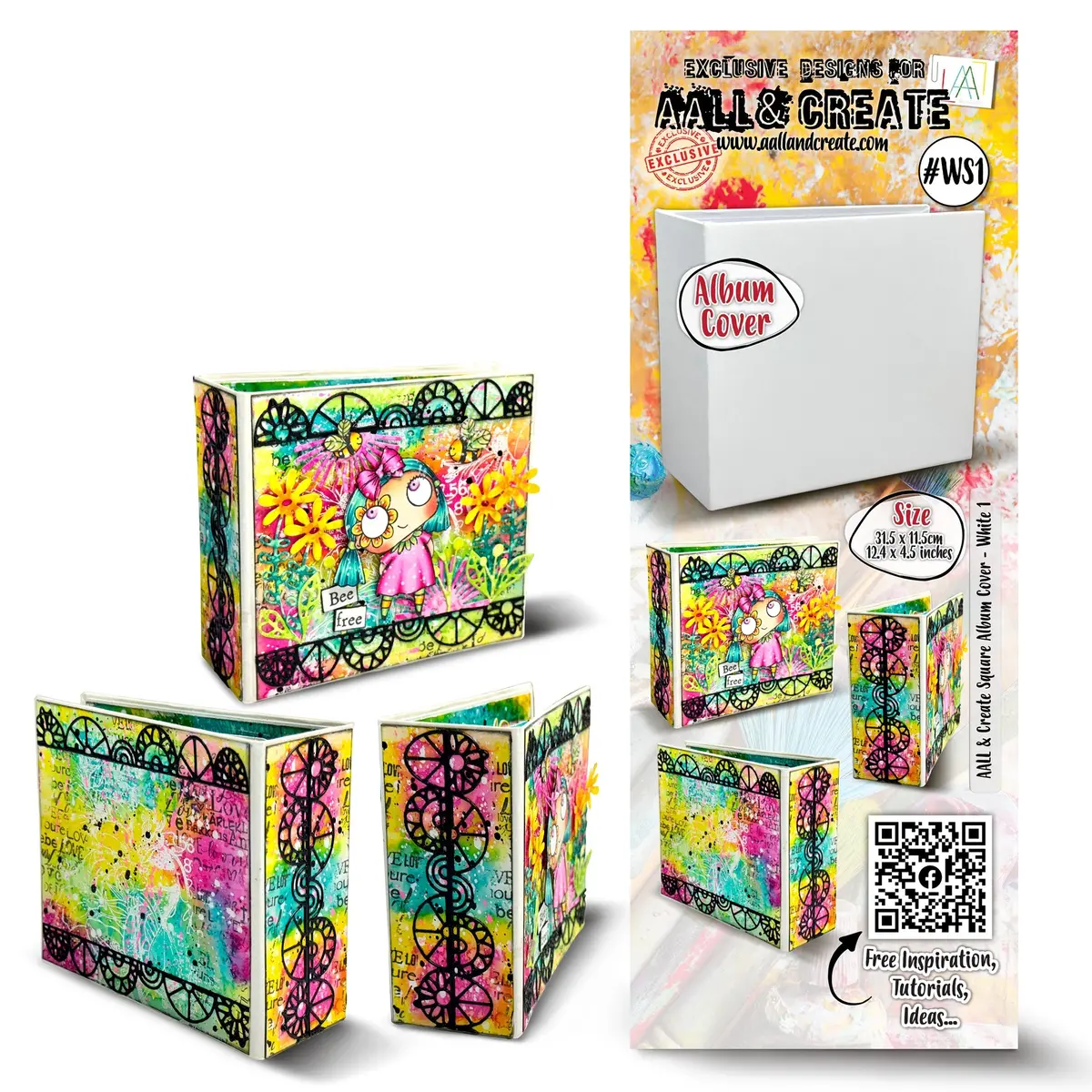 Aall And Create - Square Album Cover - White 1