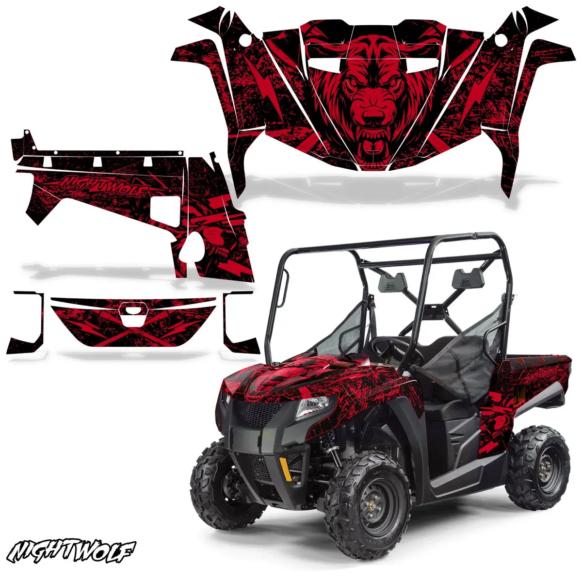Tracker / Arctic Cat Prowler Off-Road 500S Graphics (2016-2020) 1