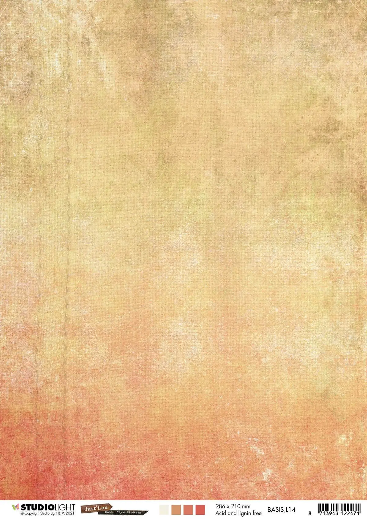 Just Lou Bg Paper 170Gr Butterfly Collection 210X297mm Nr.14 1