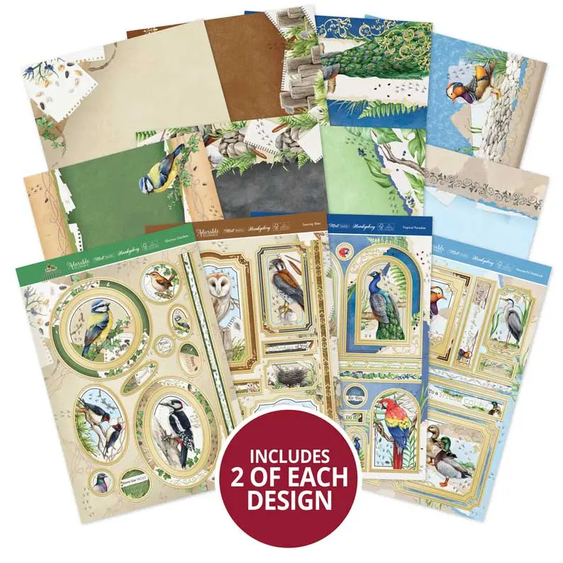 Botanical Birds Luxury Topper Collection 1