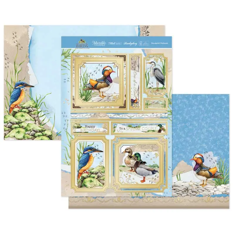 Wonderful Wetlands Luxury Topper Set 1