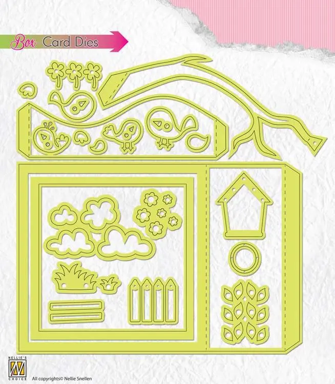 Nellie's Choice - Box Card Die 1