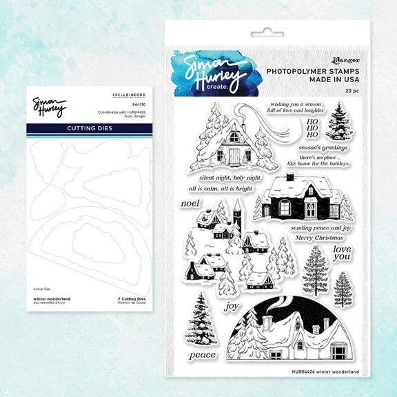 Winter Wonderland Stamp And Die Bundle 1