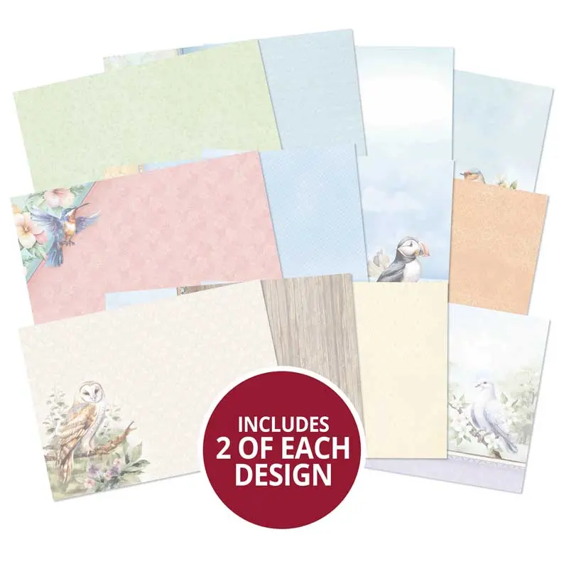 Beautiful Birds Luxury Card Inserts 1
