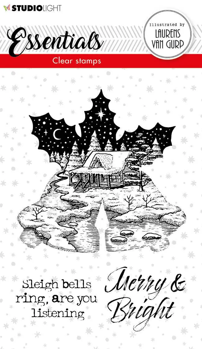 Bl Clear Stamp Christmas Bells Essentials 105X148mm Nr.114 1
