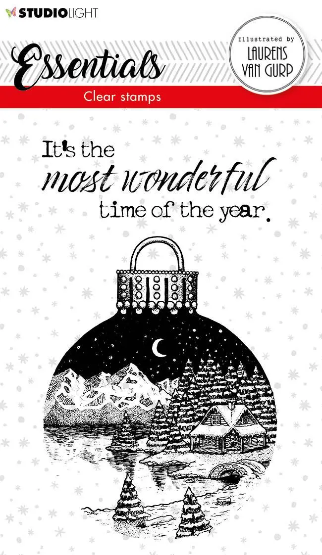 Bl Clear Stamp Christmas Ball Essentials 105X148mm Nr.116 1