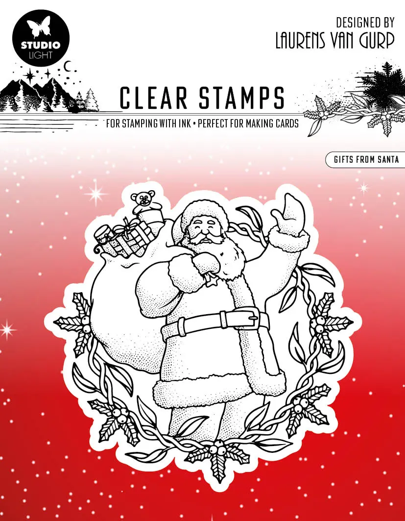 Bl Clear Stamp Gifts From Santa Essentials 120X120x3mm 1 Pc Nr.297 1