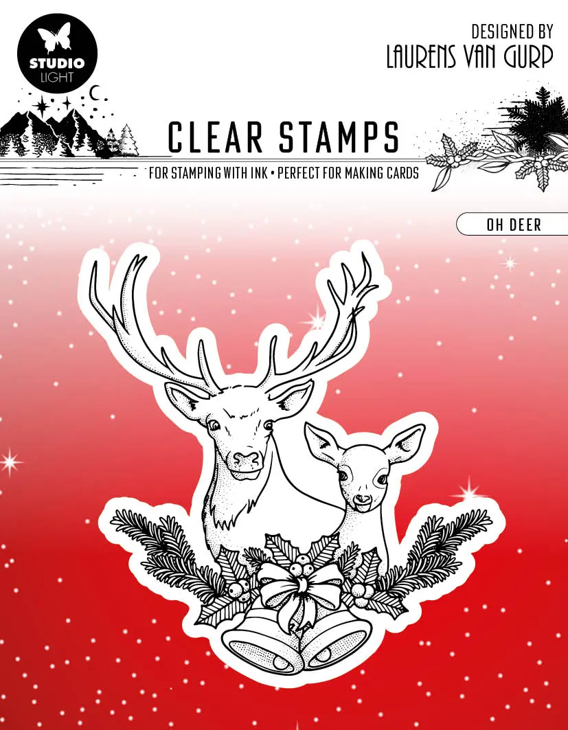 Bl Clear Stamp Oh Deer Essentials 120X120x3mm 1 Pc Nr.301 1