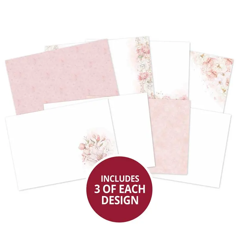 Blushing Blossoms Luxury Card Inserts 1