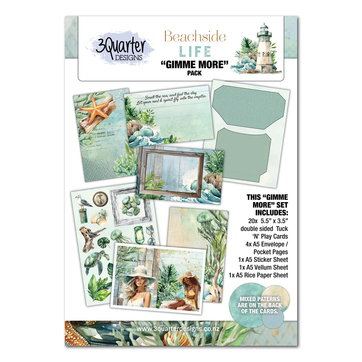 3Quarter Designs Beachside Life - Gimme More Pack 1