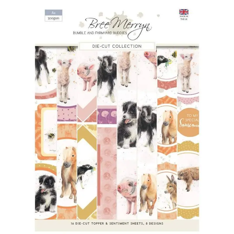 Bree Merryn Bumble & Farmyard Friends - Die-Cut Collection 1