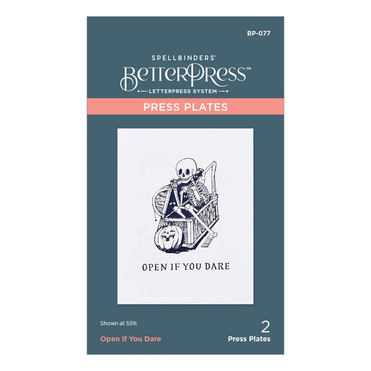 Open If You Dare Press Plates From The Betterpress Halloween Collection 1