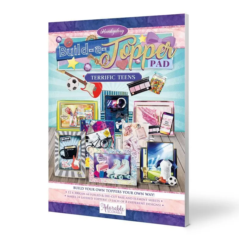 Build-A-Topper Pads - Terrific Teens 1