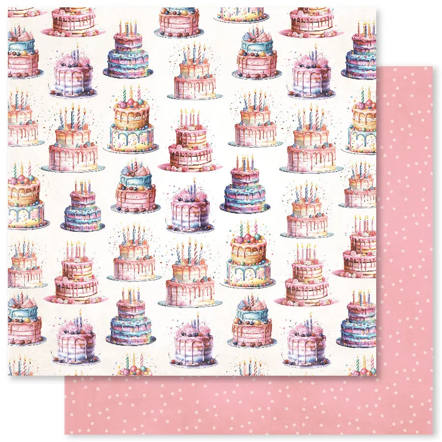 Birthday Fun Basics B 12 X 12 Paper (12 Pc Bulk Pack) 33288 1