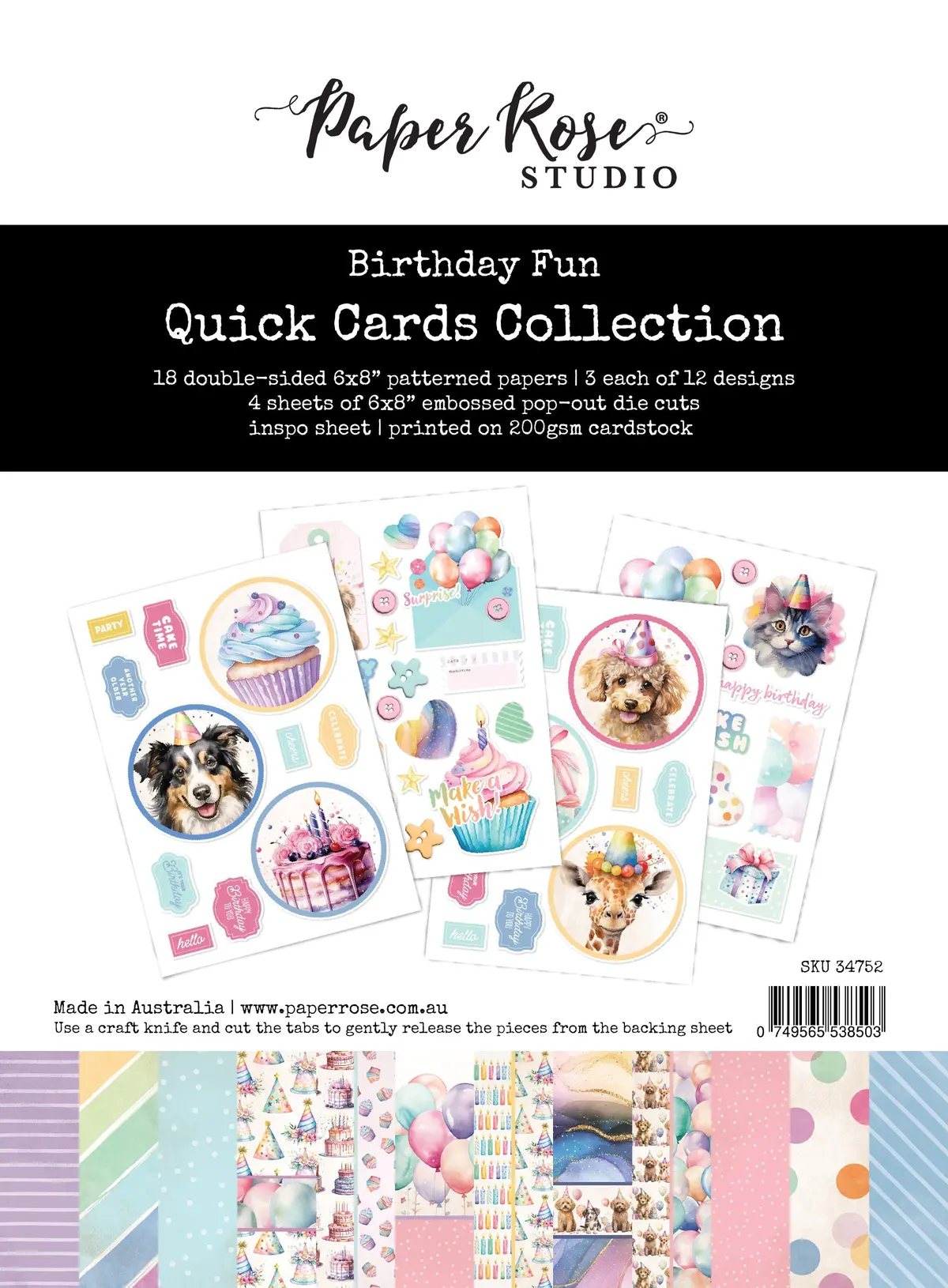 Birthday Fun Quick Card Collection 34752 1
