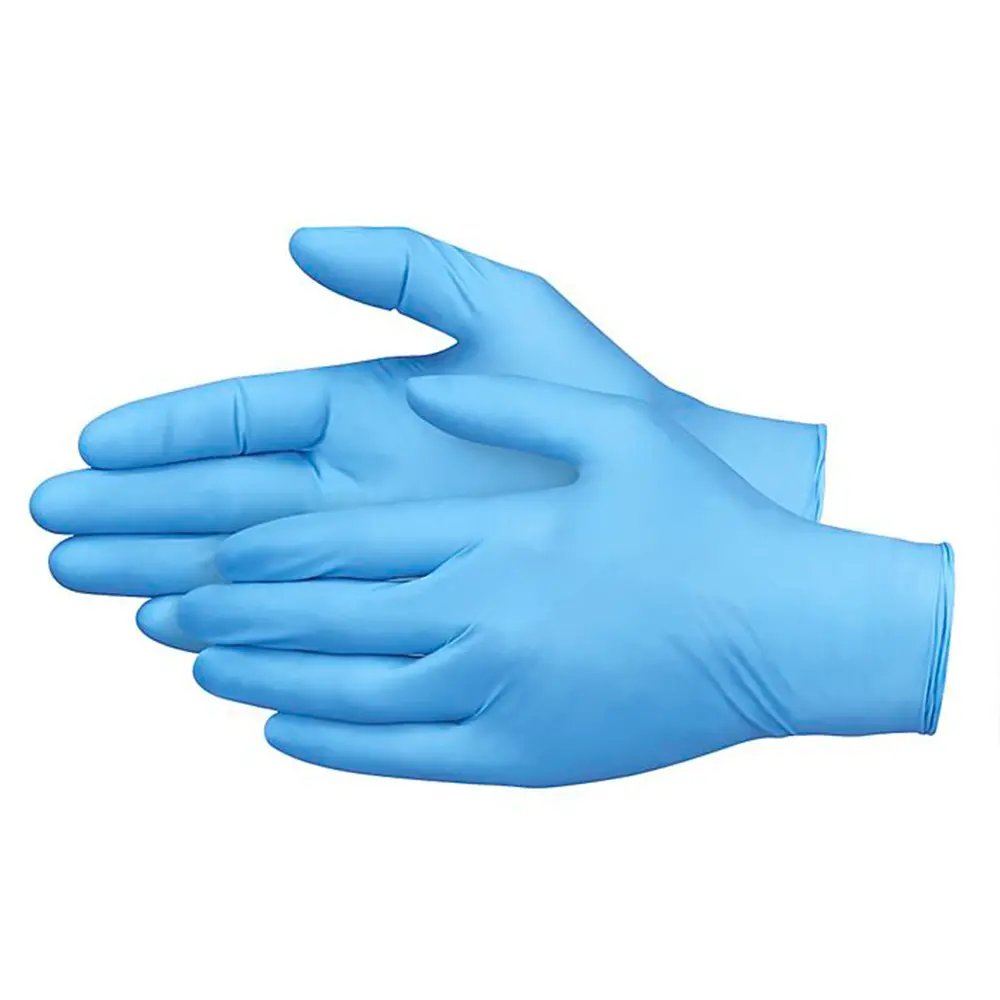 Hand Armor Blue Nitrile Gloves 1