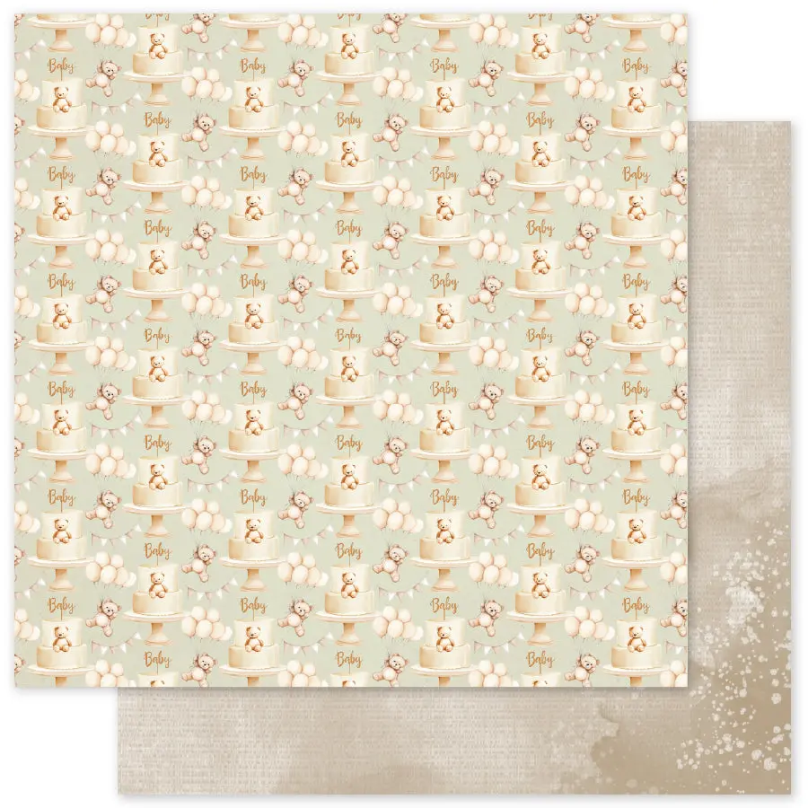 Boho Baby Basics F 12X12 Paper (12Pc Bulk Pack) 35119 1