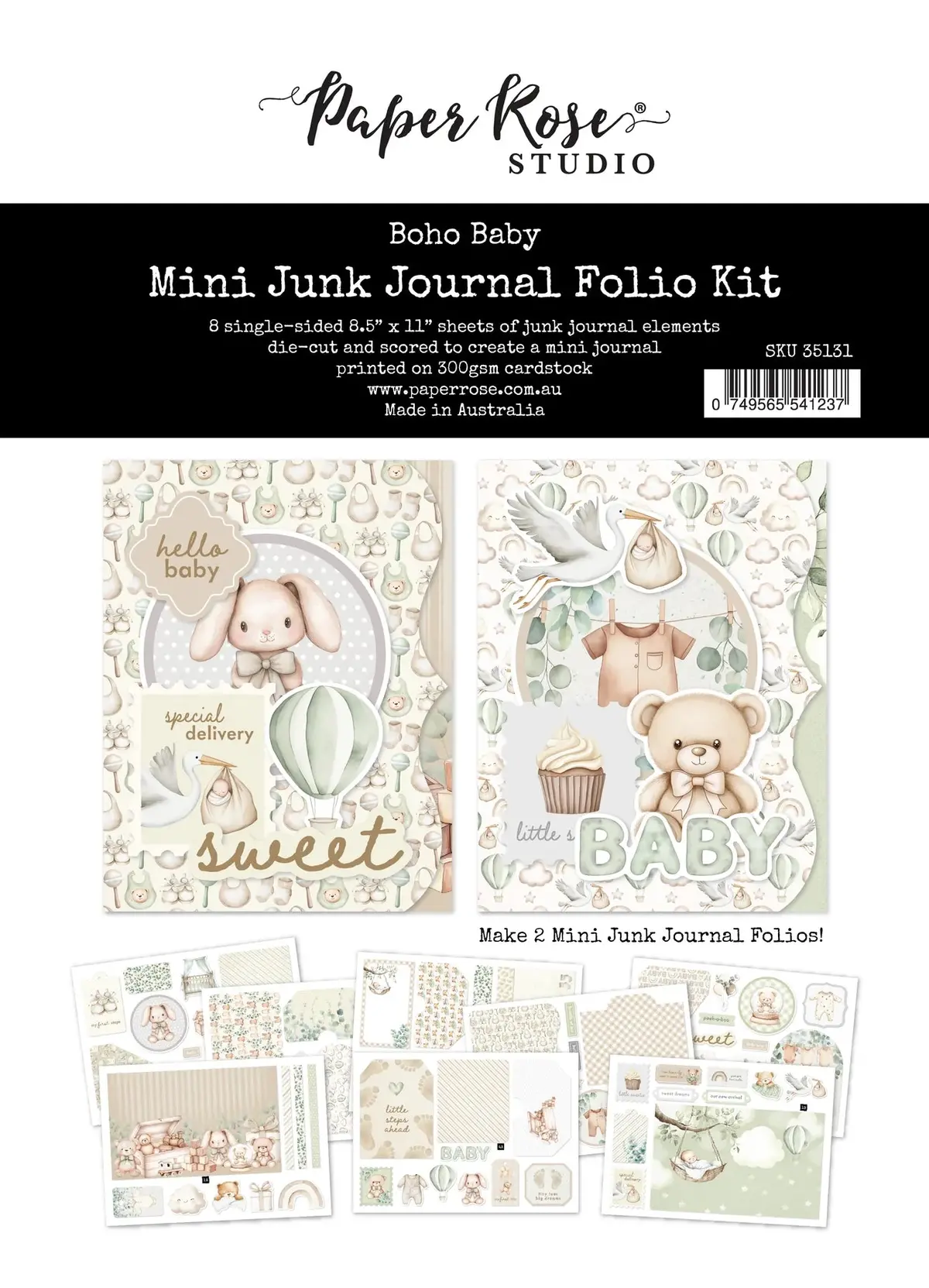 Boho Baby Mini Folio 35131 1